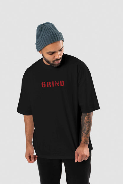 RISE AND GRIND OVERSIZED TEE